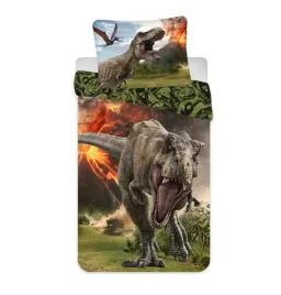 posciel-140x200-park-jurajski-dinozaur-wulkan-jurassic-park-poszewka-70x90