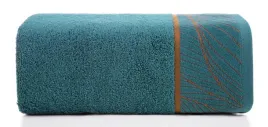 recznik-50x90-lotos-turkusowy-liscie-500g-2-frotte-limited-collection