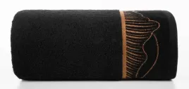 recznik-50x90-czarny-liscie-platki-peonii-500g-2-frotte