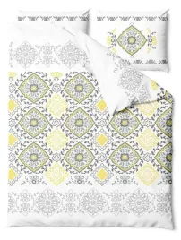 posciel-satynowa-160x200-sunshine-glamour-biala-zolta-szara-ornamenty