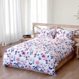 posciel-220x200-mansion-granatowa-rozowa-kwiaty-roze-bawelna-3