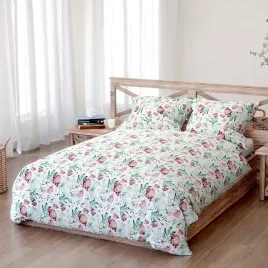 posciel-220x200-biala-bordowa-zielona-peonie-bawelna