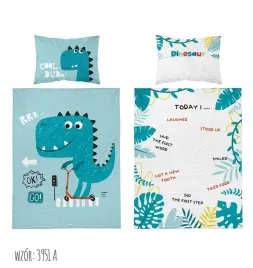 posciel-bambusowa-100x135-dinozaur-turkusowa-biala-mam-juz-tyle-miesiecy