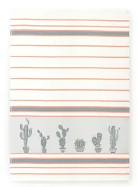scierka-kuchenna-50x70-arizona-biala-szara-pomaranczowa-kaktusy-do-naczyn