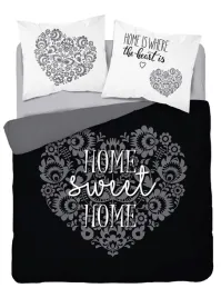 posciel-160x200-home-sweet-home-serca-czarna-biala-holland