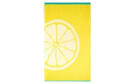 recznik-plazowy-100x160-citron-zolty-cytryna-bawel