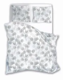 posciel-160x200-biala-szara-galazki-liscie-fashion-faro