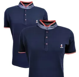koszulka-meska-stojka-sportowa-t-shirt-granat-l