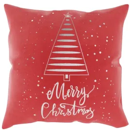 poszewka-swiateczna-45x45-tree-czerwona-srebrna-choinka-merry-christmas