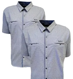 koszula-meska-sportowa-kratka-white-bagarda-6xl