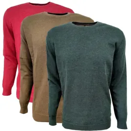 sweter-meski-klasyczny-bawelna-zielen-l