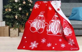 koc-bawelniany-akrylowy-150x200-swiateczny-skrzat-czerwony-bialy-glamour