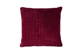 poszewka-dekoracyjna-40x40-zig-zag-minky-wave-bordowa-matex
