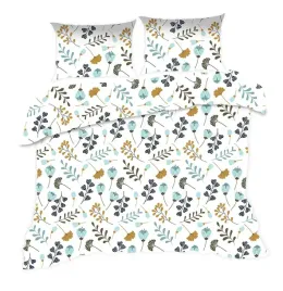 posciel-160x200-biala-niebieskie-kwiatki-galazki-classic