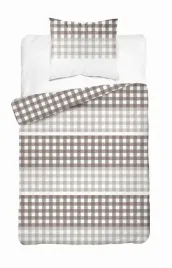 posciel-satynowa-140x200-bezowa-kratka-z-jedna-poszewka-home-satin