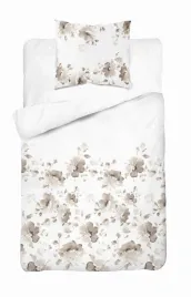 posciel-satynowa-140x200-bezowa-brazowy-kwiaty-home-satin