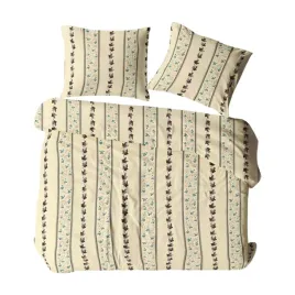 posciel-flanelowa-140x200-1601n-kremowa-wielokolorowa-liscie-paski-flanela