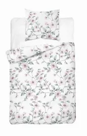 posciel-satynowa-140x200-biala-mietowa-kwiaty-z-jedna-poszewka-home-satin