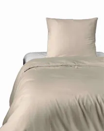 posciel-satynowa-140x200-bezowa-jasna-z-lamowka-z-jedna-poszewka-mako-satin