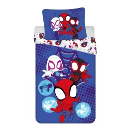 posciel-140x200-spider-man-czlowiek-pajak-niebieska-poszewka-70x90