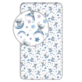 przescieradlo-bawelniane-z-gumka-90x200-lilo-i-stitch-biale-teczowe