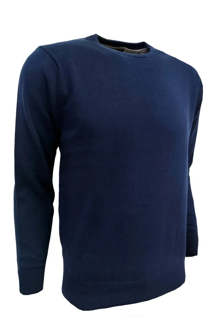 sweter-gladki-meski-okragly-anagre-m-stan-nowy