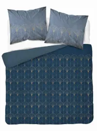 posciel-satynowa-180x200-granatowa-zlota-ornament-home-satin