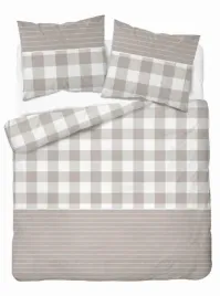 posciel-satynowa-220x200-bezowa-kratka-z-paskami-rustykalna-elegancja