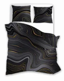 posciel-satynowa-160x200-nobile-czarna-zlota-marmur-faro