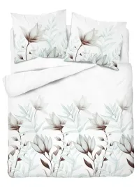 posciel-biala-w-kwiaty-i-liscie-mietowo-brazowe-220x200-cm-naturalis