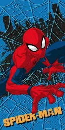 recznik-plazowy-70x140-spider-man-niebieski-szybkoschnacy