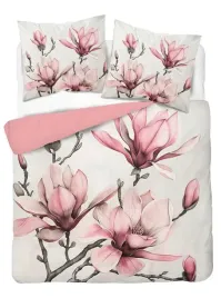 posciel-3d-z-mikrofibry-z-pudrowymi-kwiatami-magnolii-220x200-cm