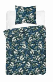 posciel-satynowa-140x200-granatowa-w-biale-kwiaty-satin-stories