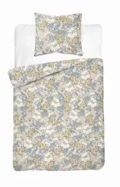 posciel-satynowa-140x200-kremowa-w-biale-i-niebieskie-kwiaty-satin-stories