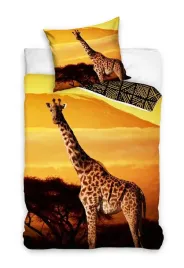 posciel-140x200-zyrafa-africa-poszewka-70x90