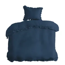 posciel-140x200-denim-jednobarwna-z-falbanka-pure
