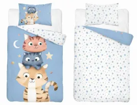 posciel-dziecieca-90x120-do-lozeczka-z-kotkami-niebieska-sweet-dreams