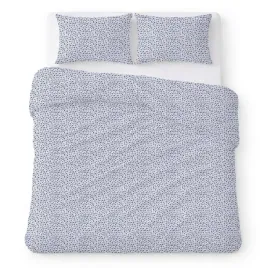 posciel-z-kory-160x200-biala-w-drobne-granatowe-kwiaty-klasyczny-kora-home