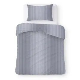 posciel-z-kory-140x200-biala-w-niebieskie-paski-klasyczny-kora-home