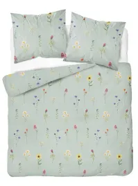 posciel-220x200-mietowa-w-drobne-kwiaty-polne-floral-harmony