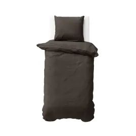 posciel-adamaszkowa-140x200-brazowa-mocha-jednobarwna-paski-1-cm-pure