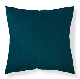 poszewka-adamaszkowa-40x40-turkusowa-ciemna-jednobarwna-paski-1-cm-pure