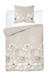 posciel-satynowa-140x200-bezowa-w-duze-kwiaty-magnolii-satynowa-harmonia