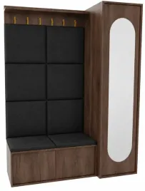 garderoba-z-siedziskiem-eden-150cm-z-lustrem-orzech-18mm-panele