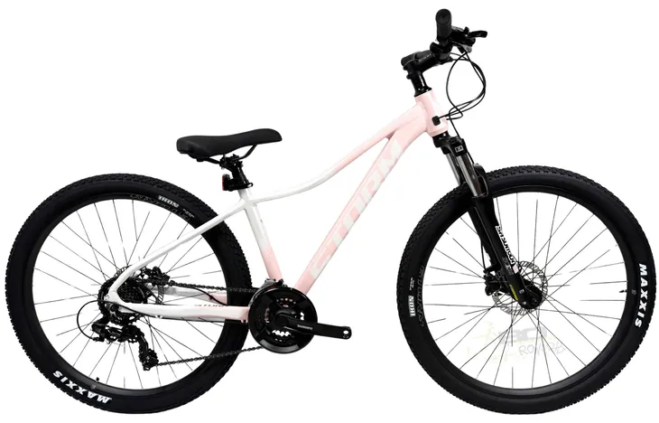 ROWER GÓRSKI MTB STORM SHARK 2.0 LADY 27,5 rama 15 perła / róż 2026 2x7