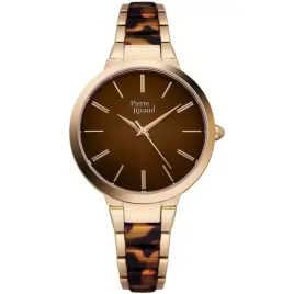 zegarek-damski-pierre-ricaud-p22051-1a1gq-set-brazowy