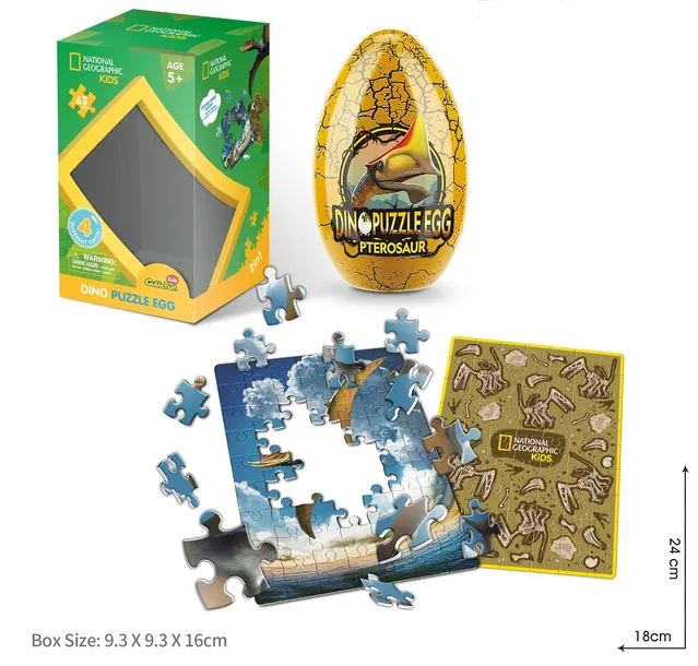 puzzle-national-geographic-pterozaur-63el-marka-cubic-fun