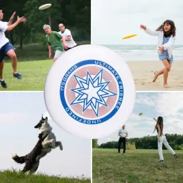 dysk-do-frisbee-ultimate-latajacy-do-rzucania-df-01-bialy-gwiazda