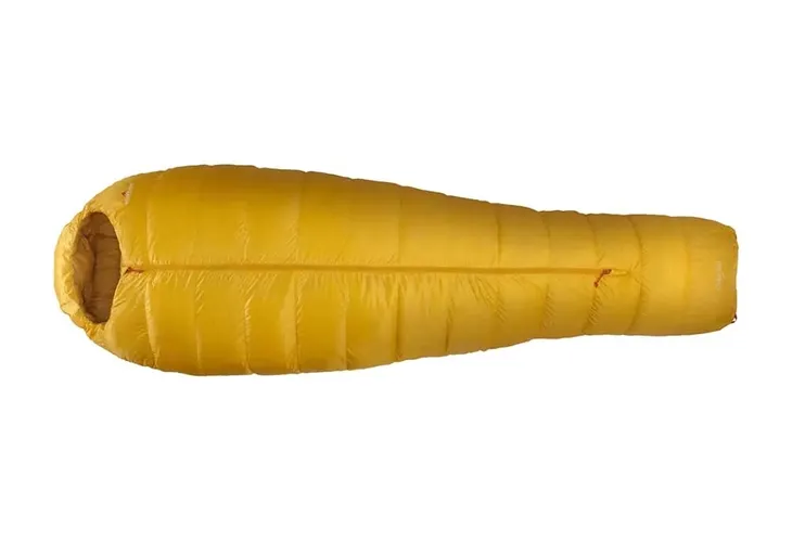 Robens - śpiwór puchowy Sleeping Bag Couloir 350 -4°C Regular - żółty