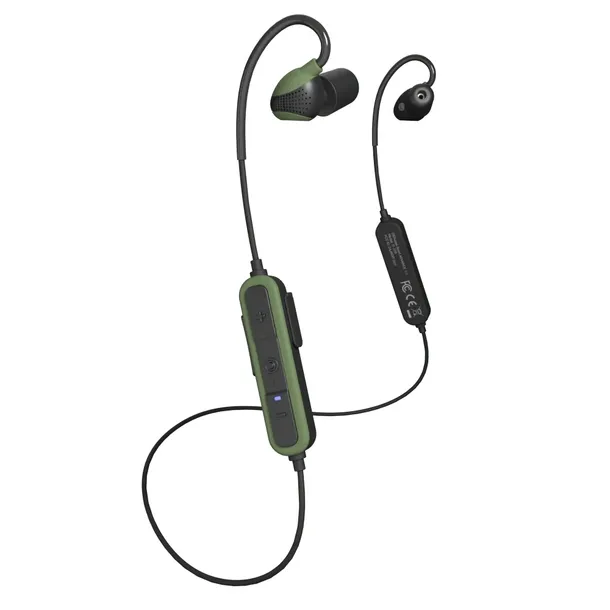 Zatyczki do uszu ISOtunes Advance 2.0 z Bluetooth - czarny / oliwkowy